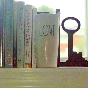 Rae Dunn Travel Tumbler “LOVE” LL